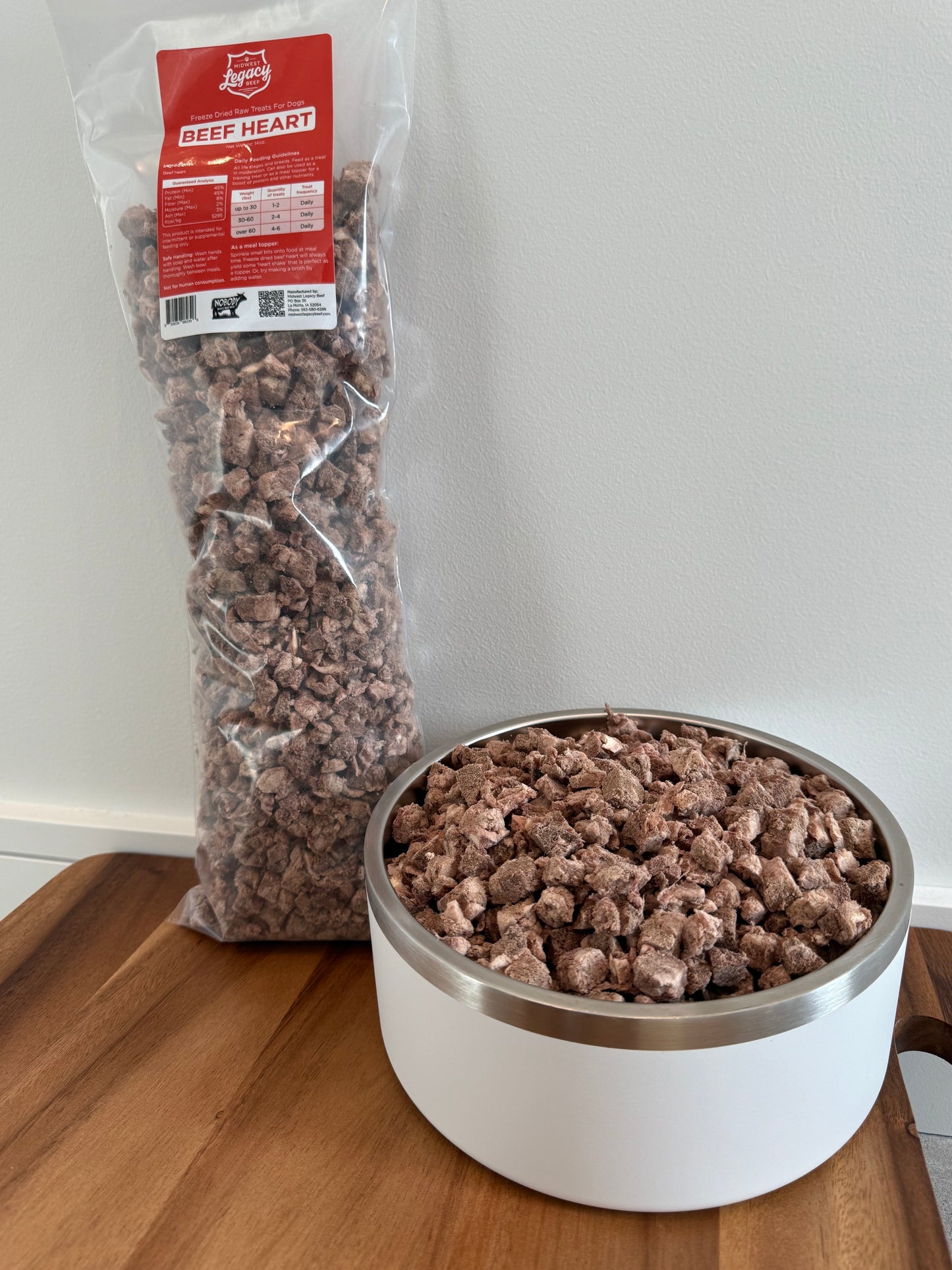 Freeze Dry - Legacy Beef Heart - Meal Topper