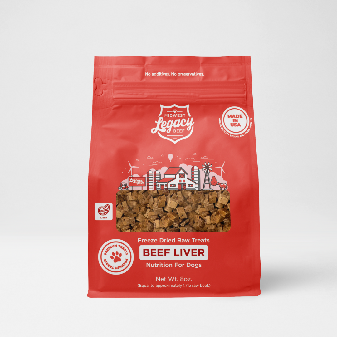 Freeze fashion dried liver