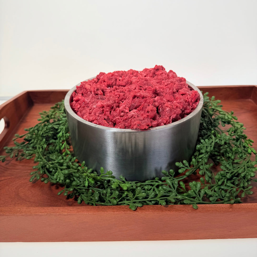 Raw Beef + Ground Bone
