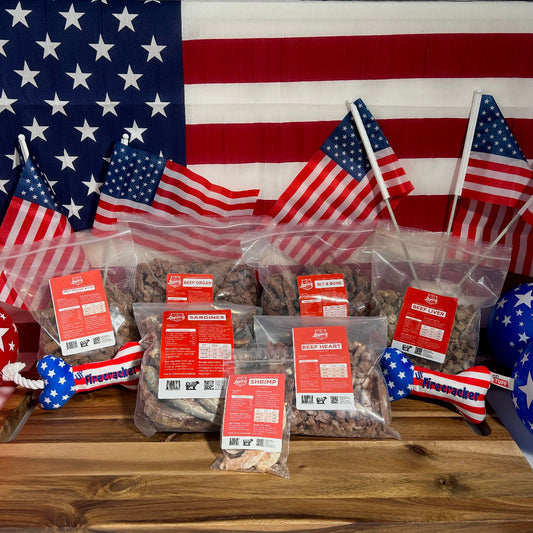 Freeze Dry - Red, White & Chew Bag