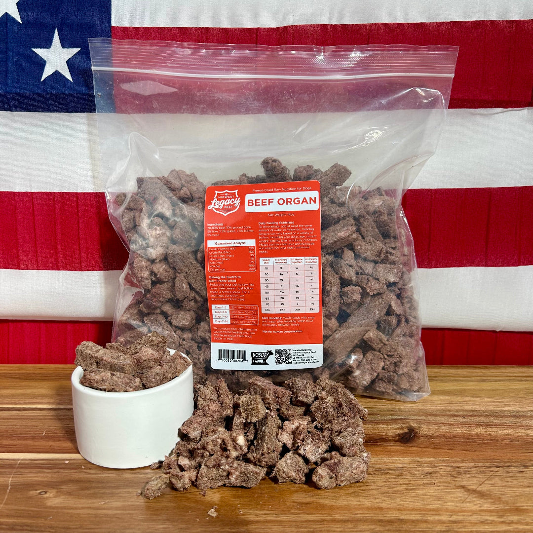 Freeze Dry - Red, White & Chew Bag