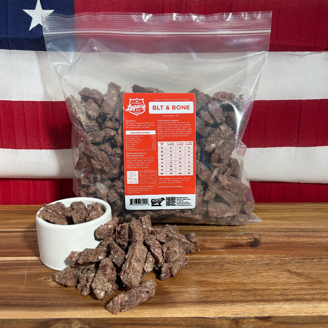 Freeze Dry - Red, White & Chew Bag