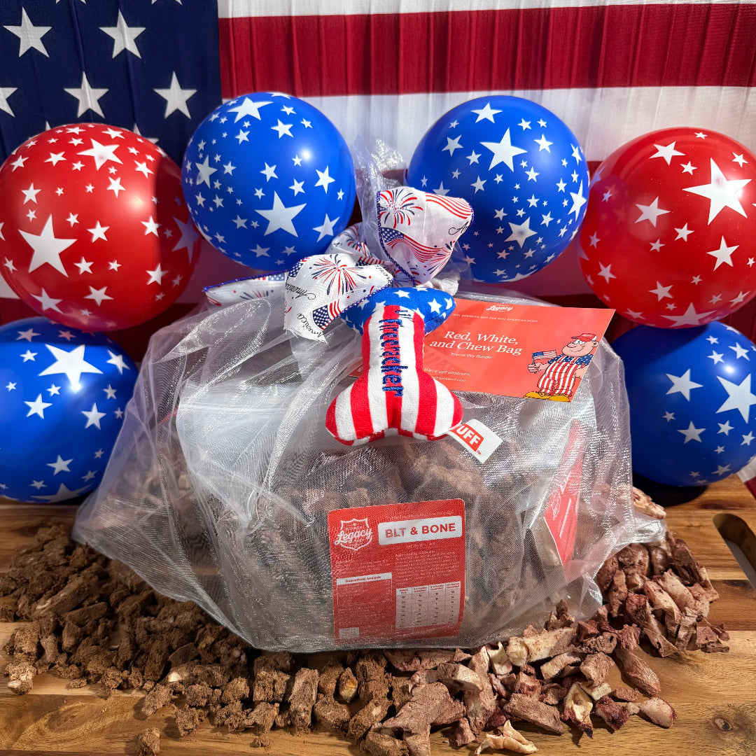 Freeze Dry - Red, White & Chew Bag