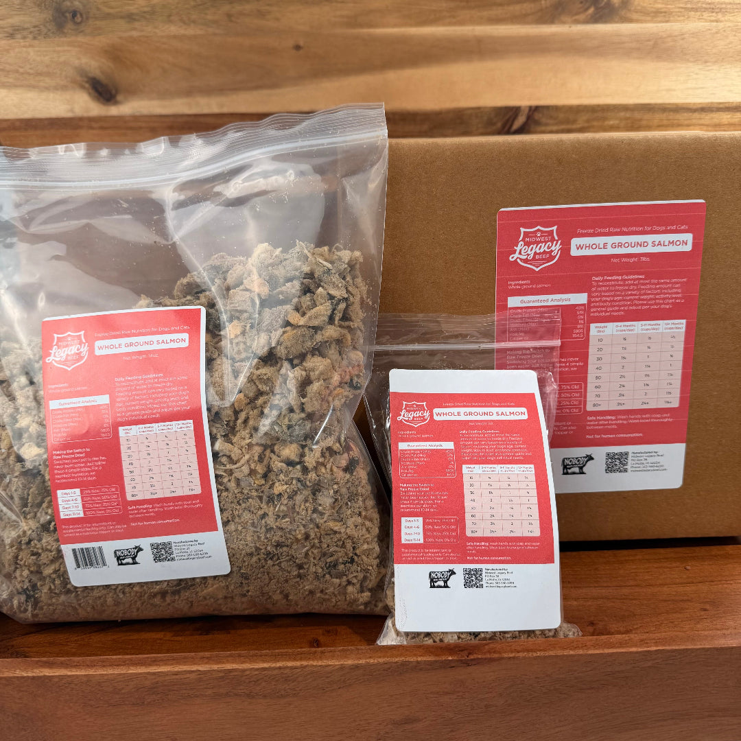 Freeze Dry - Wild Caught Whole Ground Salmon