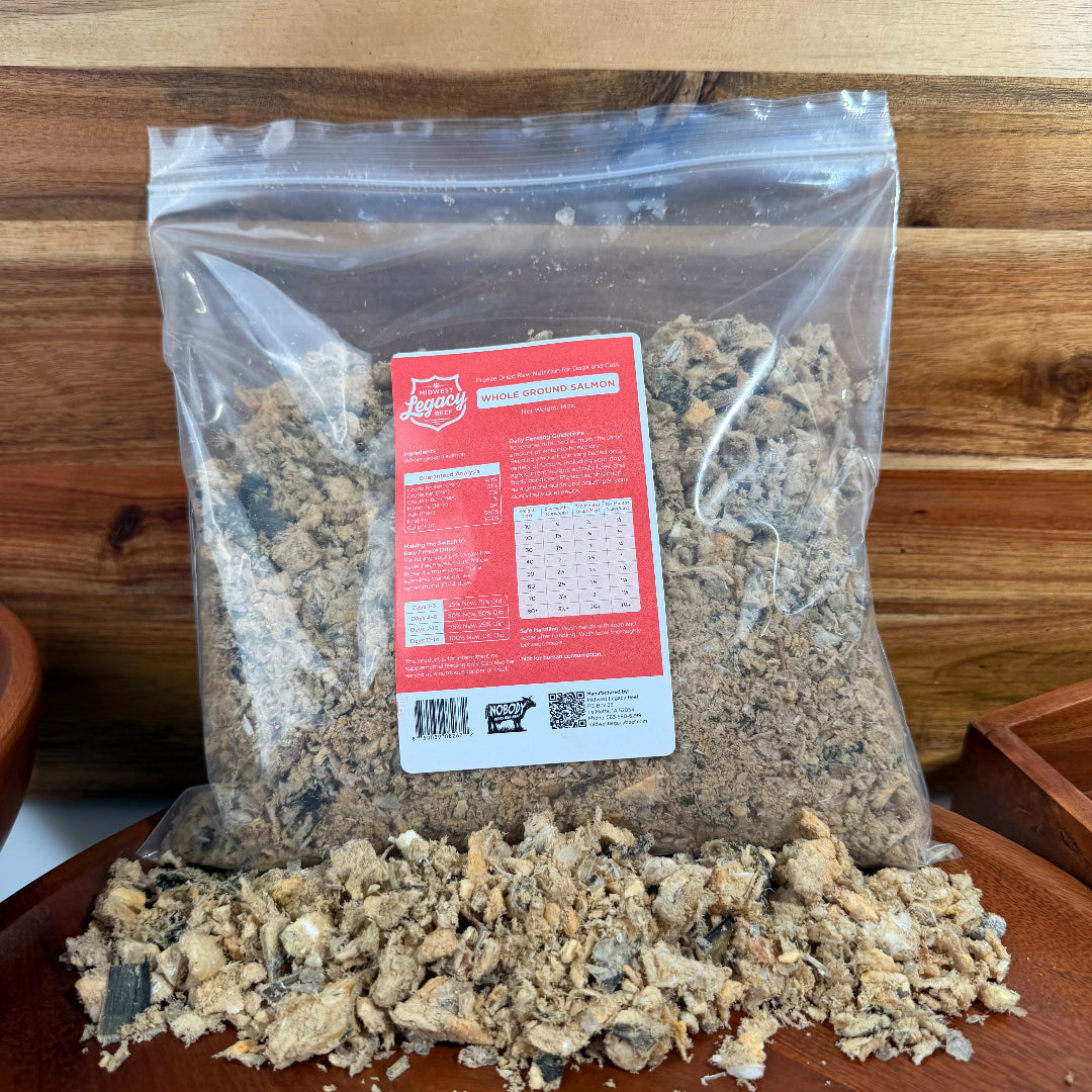 Freeze Dry - Wild Caught Whole Ground Salmon