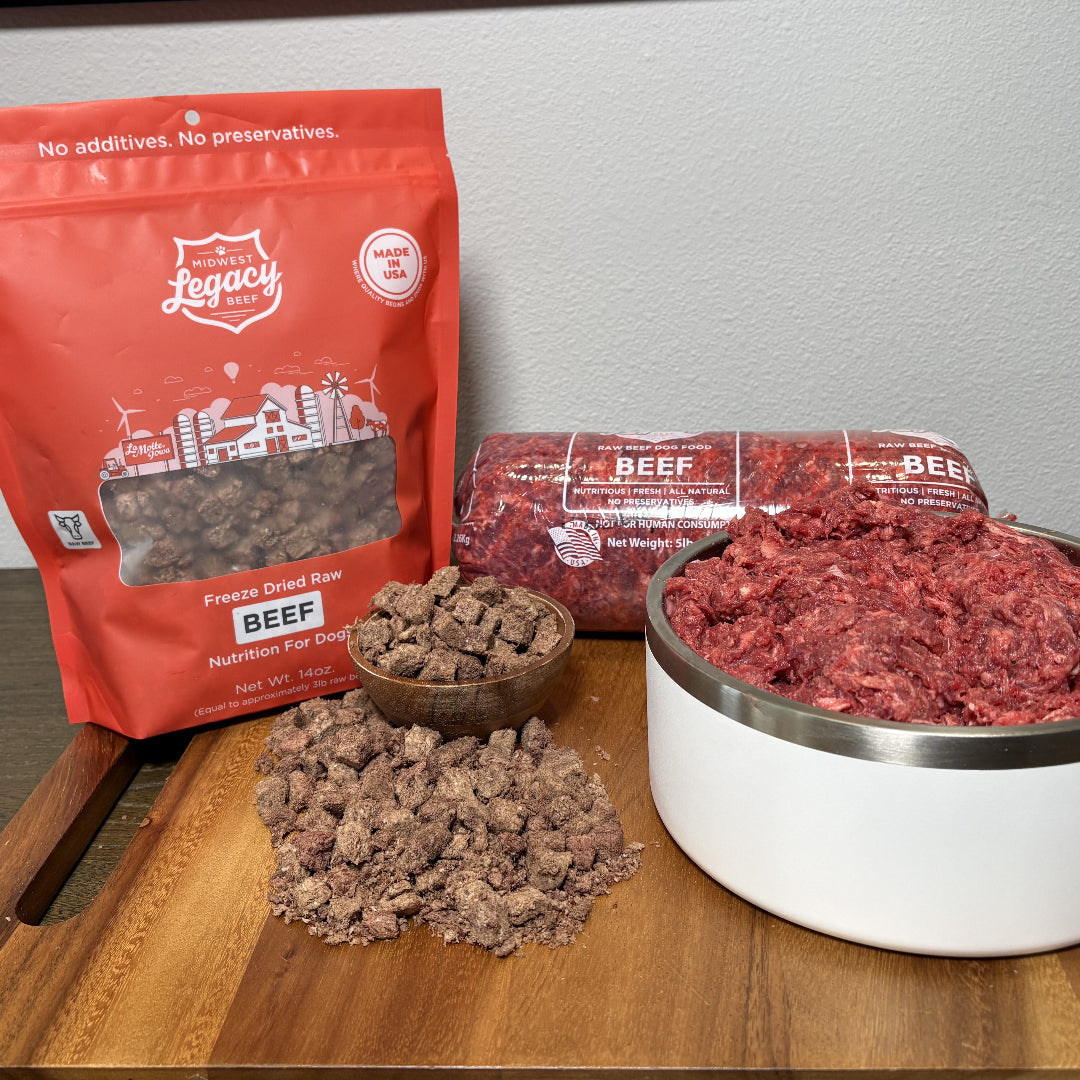 Freeze Dry - Raw Beef – Midwest Legacy Beef